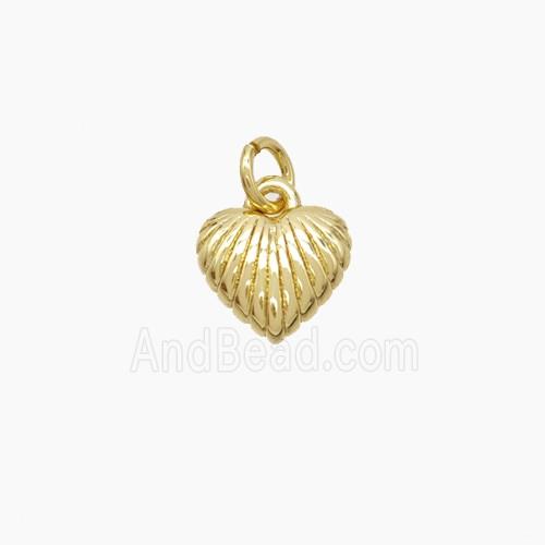 Copper Pendant, Gold Plated
