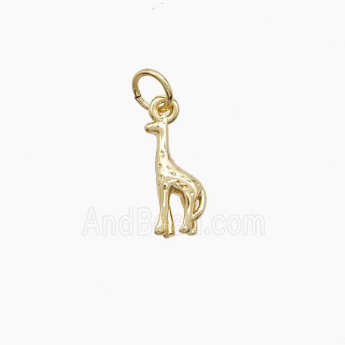 Copper Pendant, Gold Plated