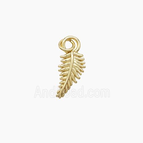 Copper Pendant, Gold Plated