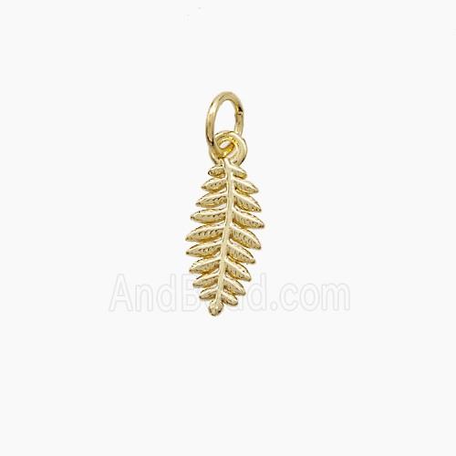 Copper Pendant, Gold Plated