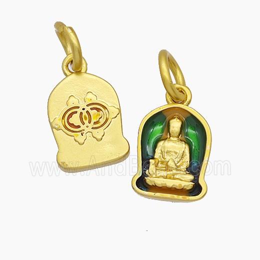Copper Pendant, Gold Plated