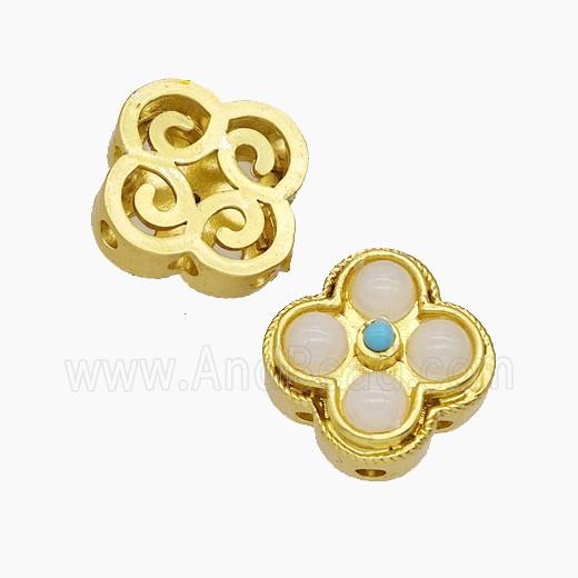 Copper Bead, Gold Plated