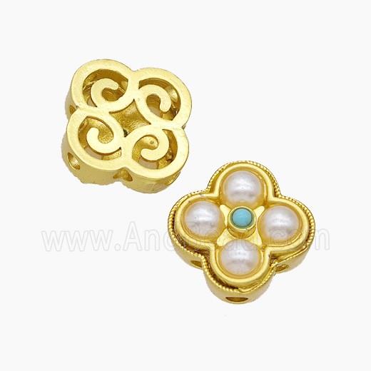 Copper Bead, Gold Plated