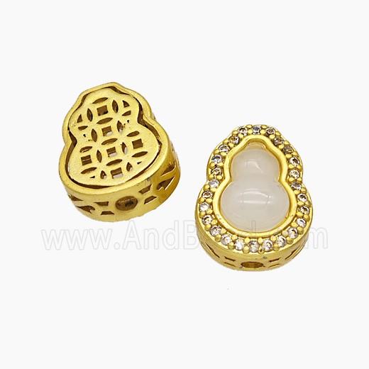 Copper Bead, Gold Plated