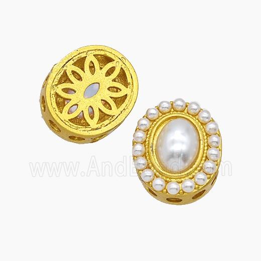 Copper Bead, Gold Plated