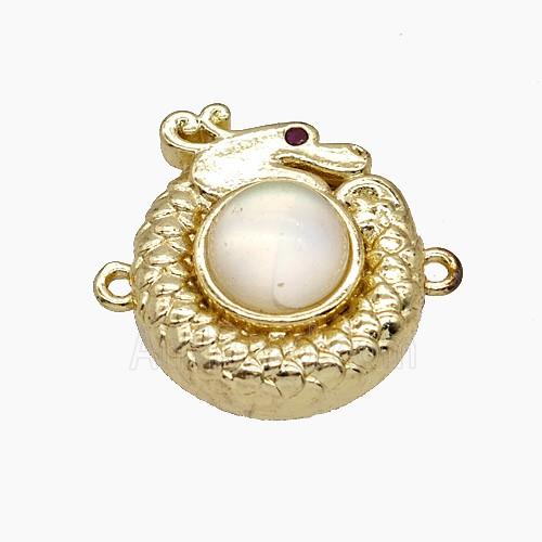 Copper Bead Pave Zircon, Silver Plated