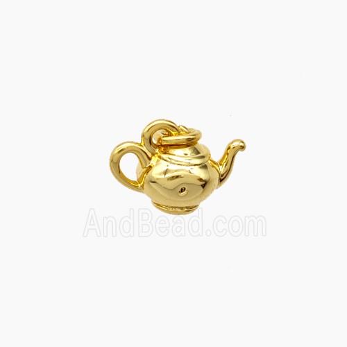 Copper Pendant, Gold Plated