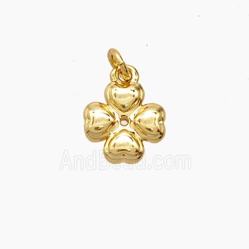 Copper Pendant, Gold Plated