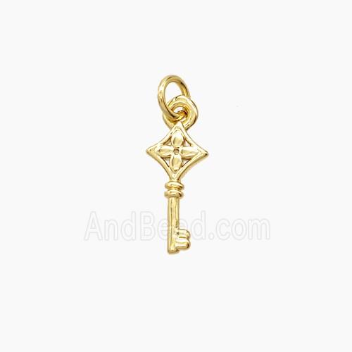 Copper Pendant, Gold Plated