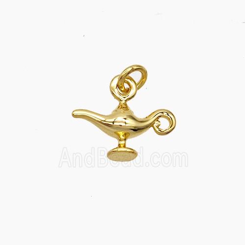 Copper Pendant, Gold Plated