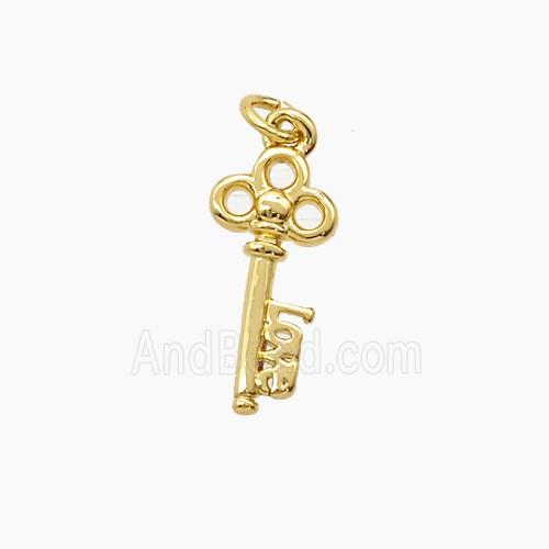 Copper Pendant, Gold Plated