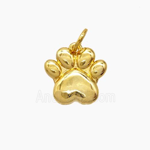 Copper Pendant, Gold Plated