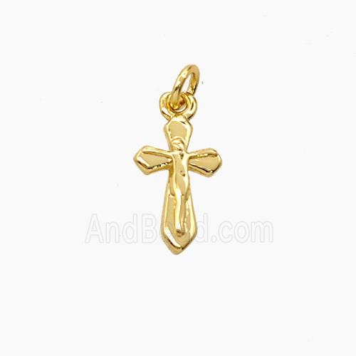 Copper Pendant, Gold Plated
