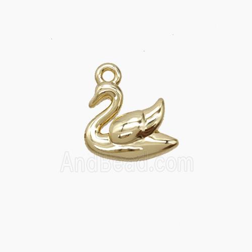 Copper Pendant, Gold Plated