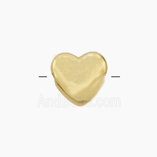 Copper Bead, Gold Plated