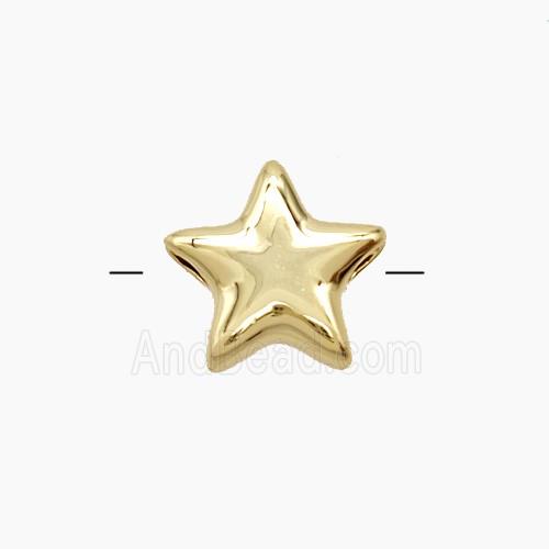 Copper Bead, Gold Plated