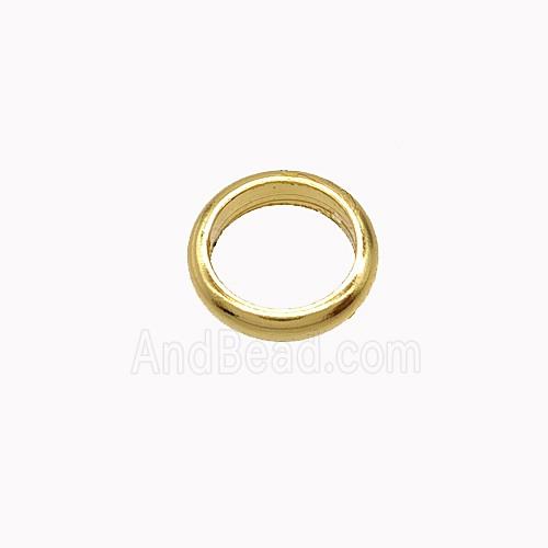 Copper Bead, gold plated