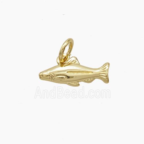 Copper Pendant, gold plated