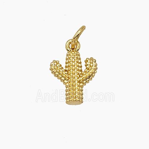 Copper Pendant, gold plated