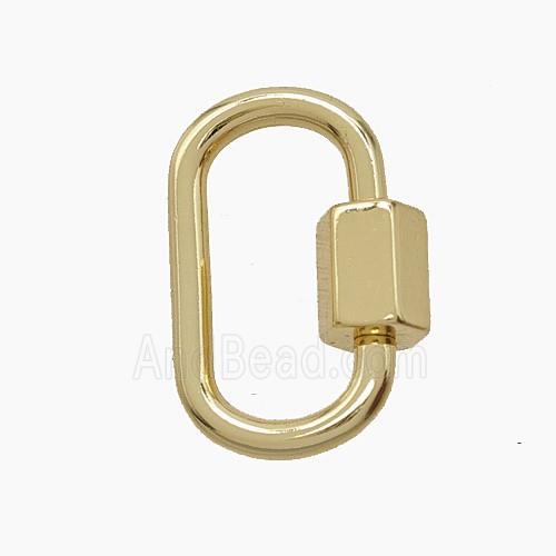 Copper Pendant Pave Zircon, Gold Plated