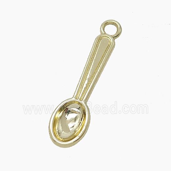Copper Pendant, Gold Plated