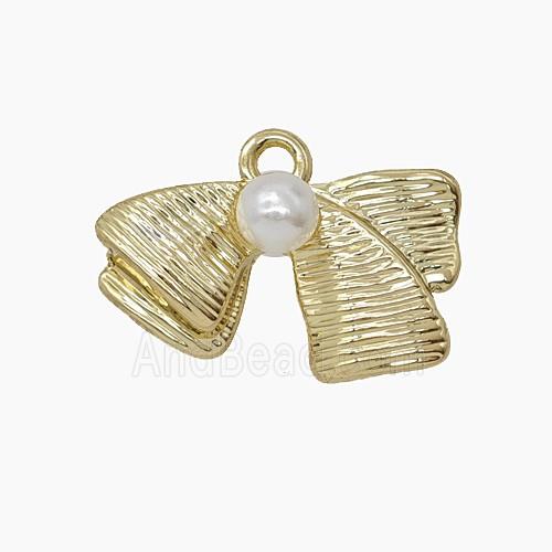 Copper Pendant, Gold Plated