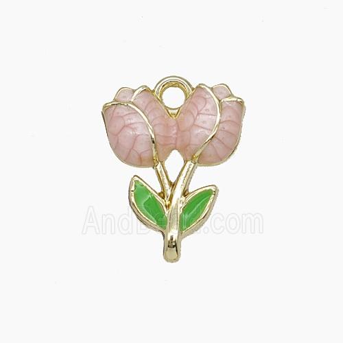 Copper Pendant, Gold Plated