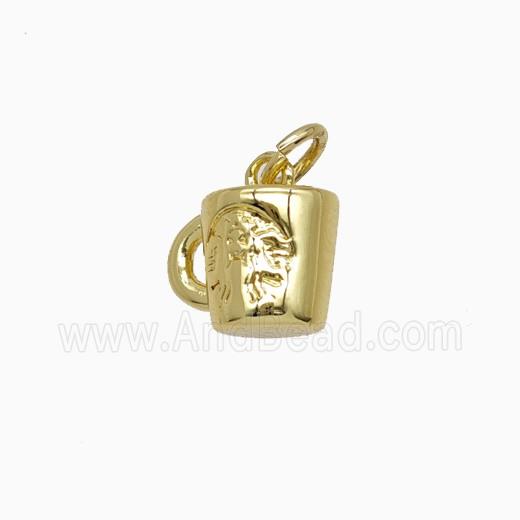 Copper Bead, Platinum Plated