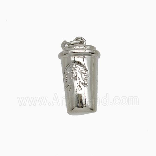 Copper Bead, Platinum Plated