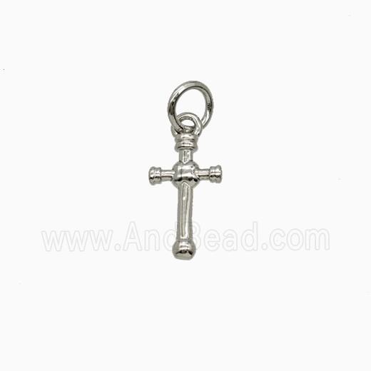 Copper Pendant, Platinum Plated