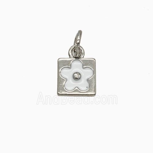 Copper Pendant, Platinum Plated