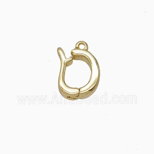 Copper Clasp Gold Plated