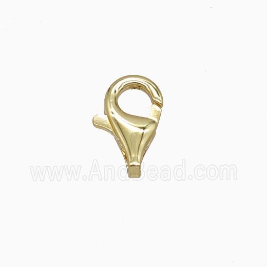 Copper Lobster Clasp Gold Plated
