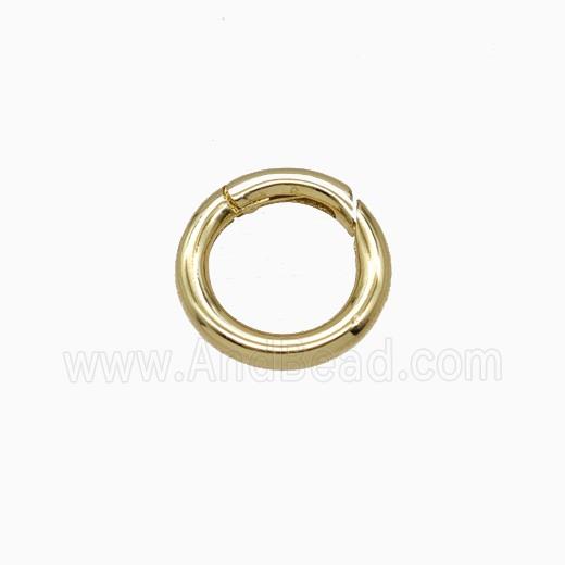 Copper Carabiner Clasp Gold Plated