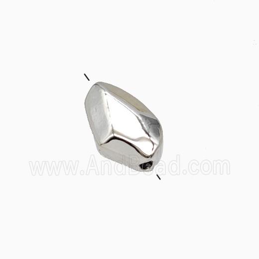 Copper Beads Platinum Plated