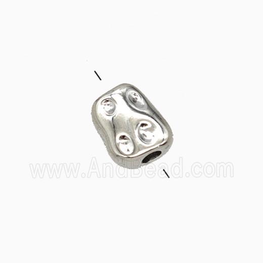 Copper Beads Platinum Plated