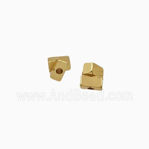 Copper Beads Gold Plated