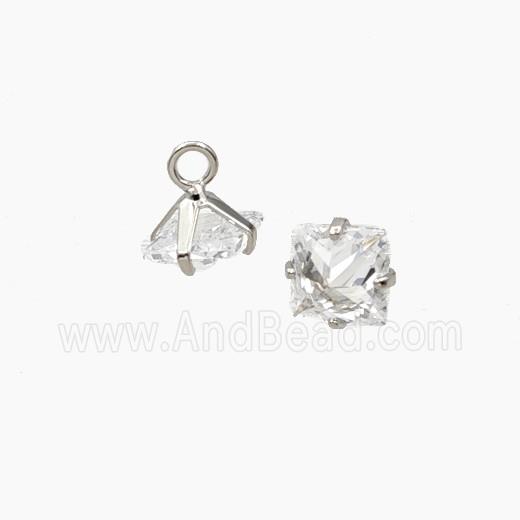 Cubic Zirconia Diamond Pendant