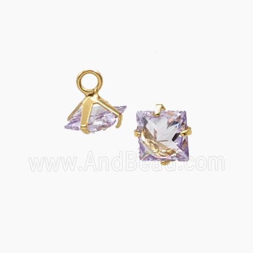 Cubic Zirconia Diamond Pendant