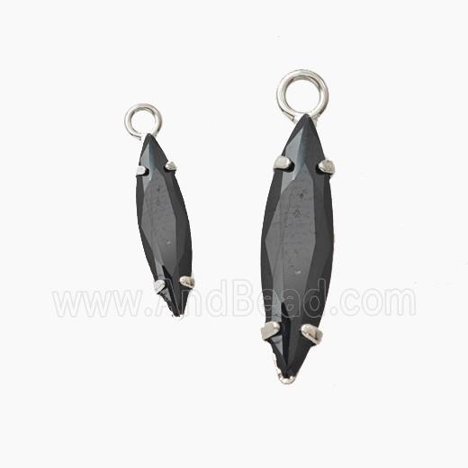 Copper Pendant Pave Zircon, Gold Plated