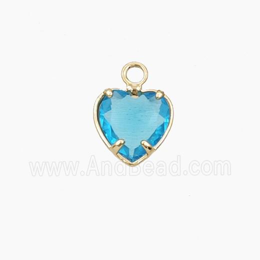 Cubic Zirconia Heart Pendant