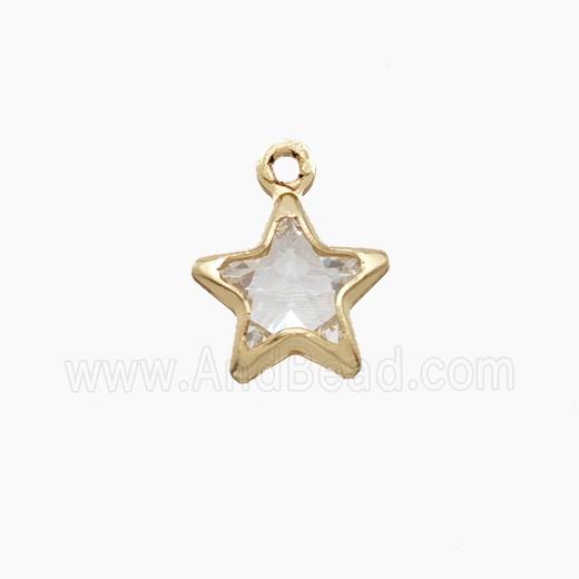 Cubic Zirconia Star Pendant