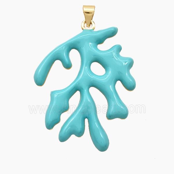 Copper Pendant Pave Zircon, Gold Plated
