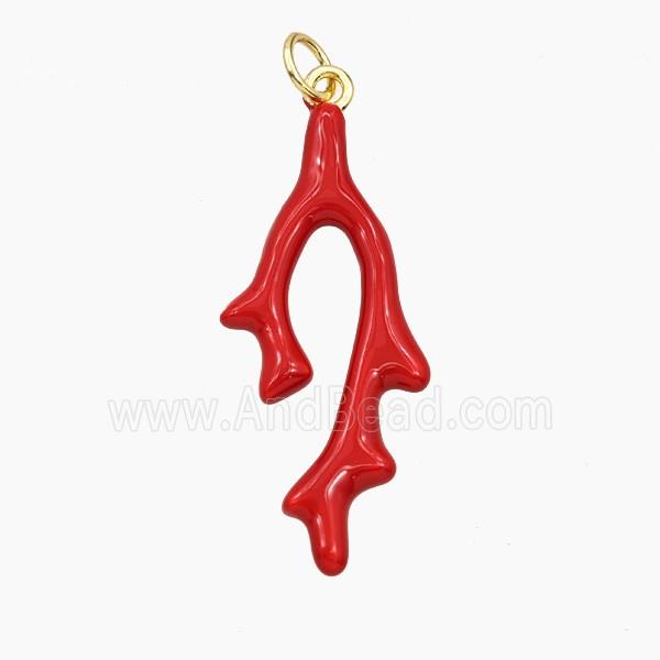Copper Pendant Pave Zircon, Gold Plated