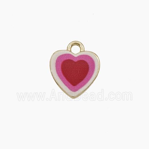 Copper Pendant Pave Zircon, Gold Plated