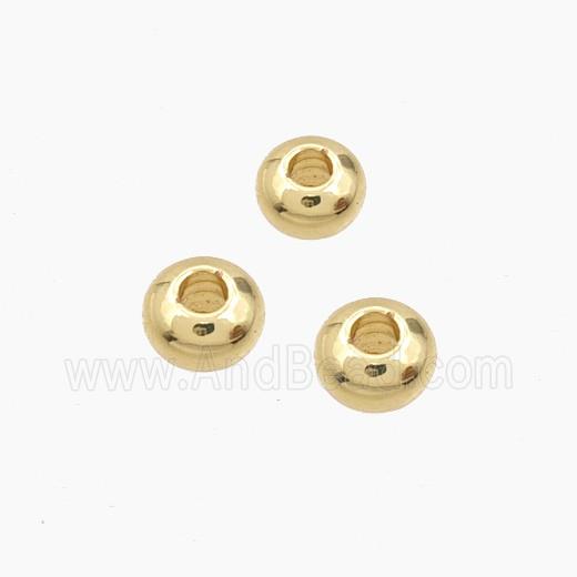 Copper Bead, Gold Plated