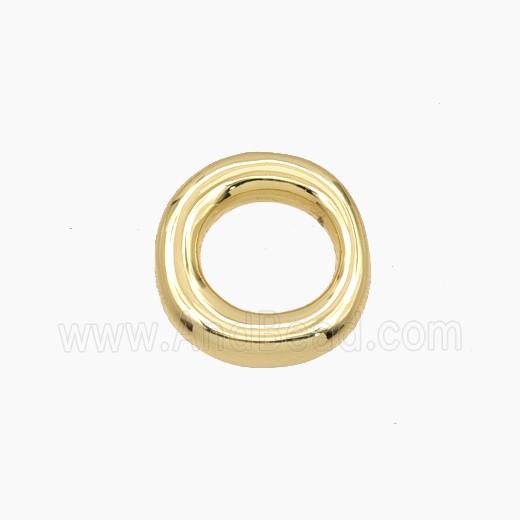 Copper Circle Connector Gold Plated