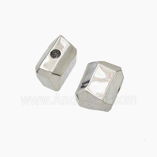 Copper Beads Platinum Plated