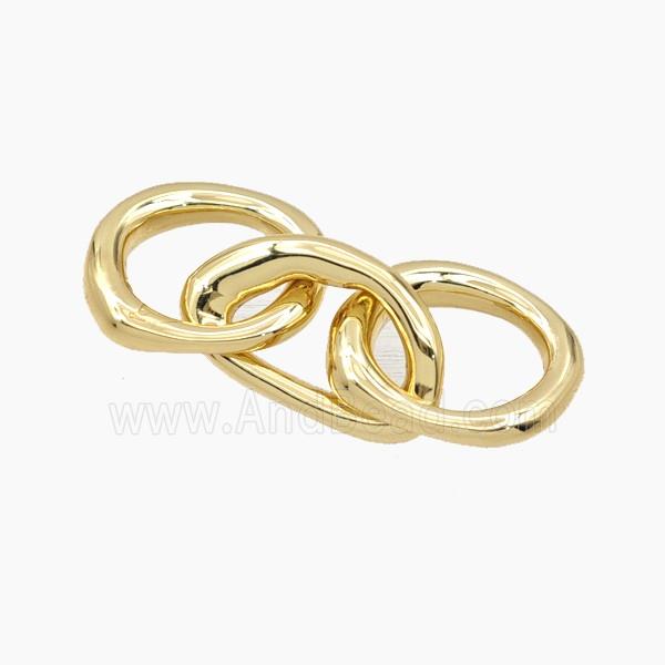 Copper Link Connector Gold Plated
