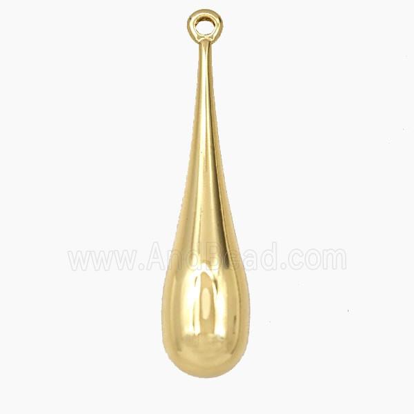 Copper Pendant, Gold Plated